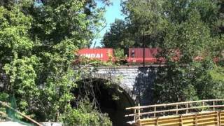 CSX Freight 1 on Catoctin Creek Viaduct 18 Sep 2010