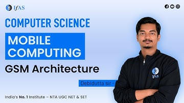 GSM Architecture in Mobile Computing UGC NET Computer science