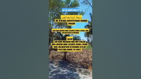 Thumbnail of QS. As-Saffat Ayat 77