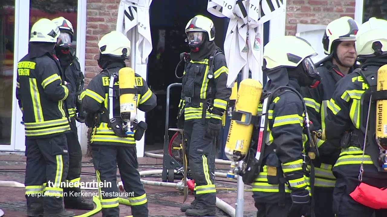 Verpuffung in einem Kerkener Restaurant