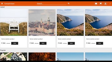 Material design toolbar transitions by Eulogik