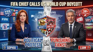 BREAKING:  FIFA Chief Calls US World Cup Boycott: Political Protest or Punishing Fans?