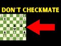 White to move and NOT checkmate in 1