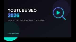 YouTube SEO 2026: How to Get Your Videos Discovered (Full Guide)