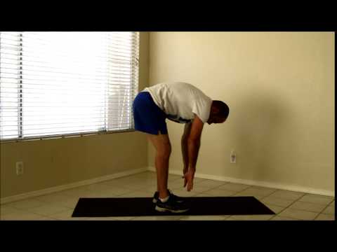 Toe Touch Walk Hamstring Stretch