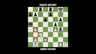 Bobby Fischer vs Harald Matthey ◉ Montreal Open Tournament - Montreal 1956