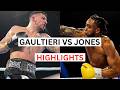 Vincenzo Gaultieri vs Amari Jones Highlights &amp; Knockouts