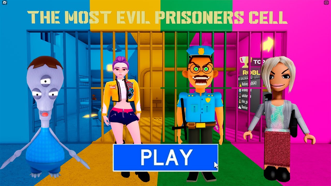 ALIEN VS RUMI VS POLICE COP VS EVIL KAREN? OBBY Full Gameplay 