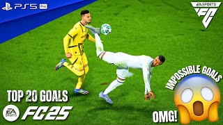 FC 25 - TOP 20 GOALS #14 | PS5 PRO [4K60]