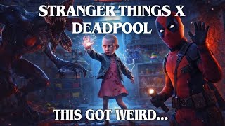 Stranger Things X Deadpool Parody Animated Crossover In The Upside Down