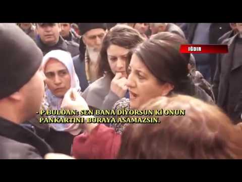 PERVİN BULDAN POLİS TARTISMASI