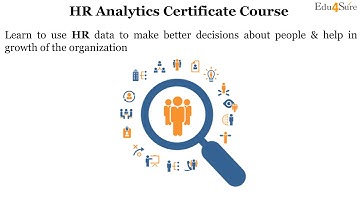 HR Analytics Certificate Course  Edu4Sure