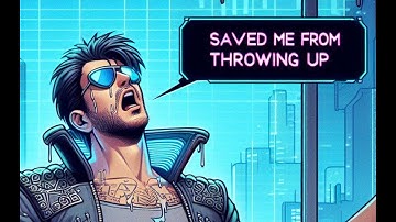 This reduces motion sickness for 1st person game :Cyberpunk 2077