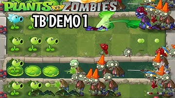 PvZ TB DEMO 1 by @Ayban & @MadManMatthew | Many New & CURSED Things | Gameplay Walkthrough