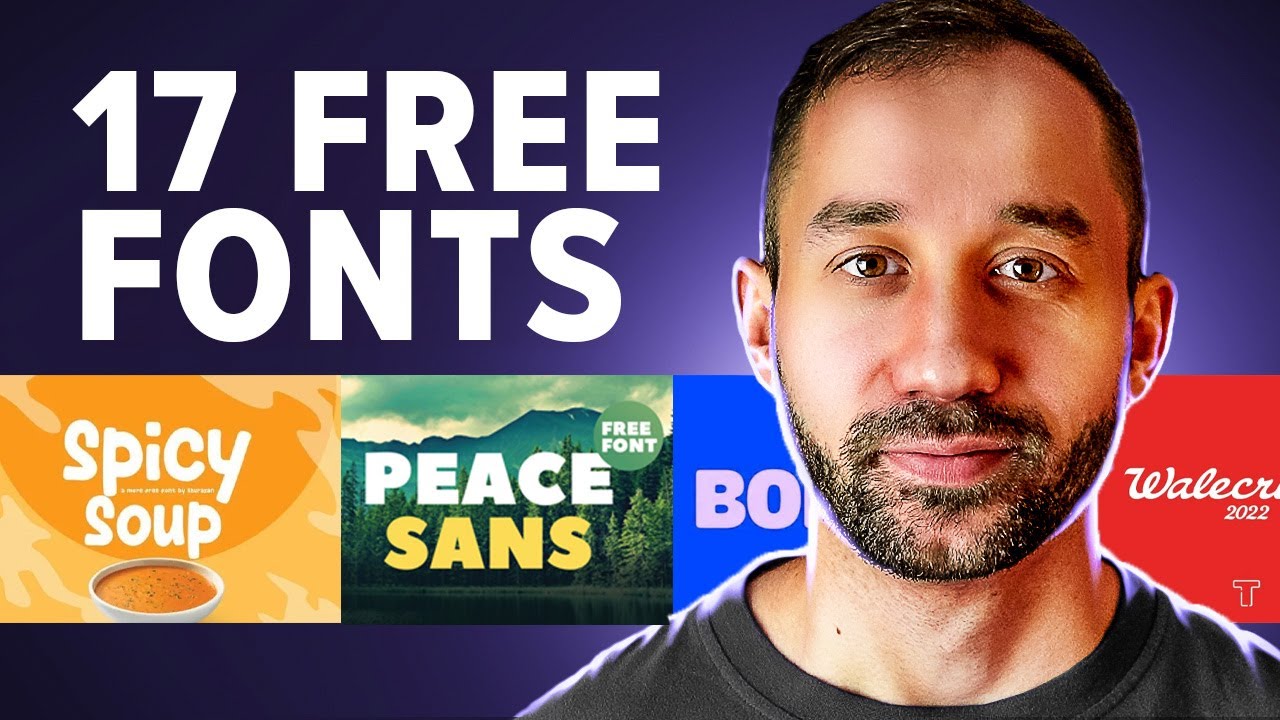 See How YOUR Designs Change With These FREE Fonts!! (Download Now)