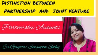 Partnership VS JointVenture?.#cafoundation#icai #cafoundationlectures #youtube