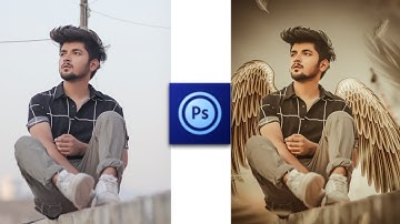 PS Touch wings visual Manipulation editing tutorial/ps touch creative edit/AKM EDITZ/NSP PICTURES