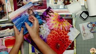 Craftroom Clean Out Ep14 ~ Starting Sorting Calendar Collection #craftroomorganization