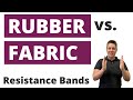 Rubber Mini Bands vs. Fabric Resistance Bands for Glute Exercises