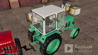 Работаю На Поле. Совхоз Рассвет Часть 4. Farming Simulator 19