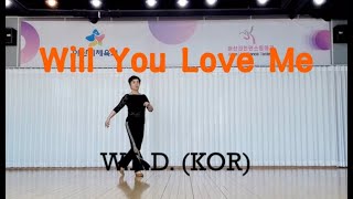 Will You Love Me Linedance demo Improver @ARADONG linedance