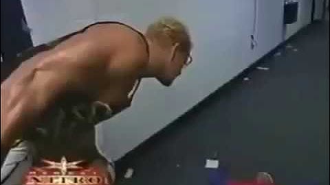 Beetlejuice vs Jeff Jarrett Guitar Shot