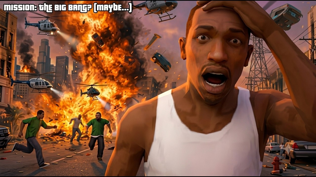 GTA San Andreas Chaos Mod - Tudo virou uma LOUCURA! 😂🔥 - YouTube