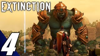Extinction - Walkthrough Gameplay Part 4: Defensive Maneuvers (No Commentary) (PC)