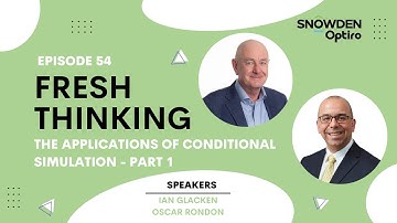 Episode 54: Applications of Conditional Simulation - PART 1. Fresh Thinking Podcast