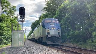 Amtrak 66 with Dover Harbor private car.