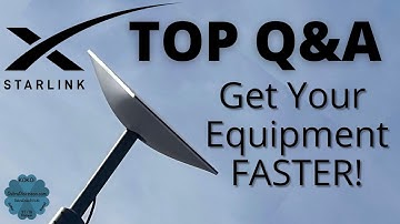 SpaceX Starlink Satellite Mobile Internet Service for RVs & Off Grid - Questions Answered