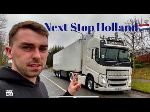 First Trip To Holland In My New Volvo FH540!