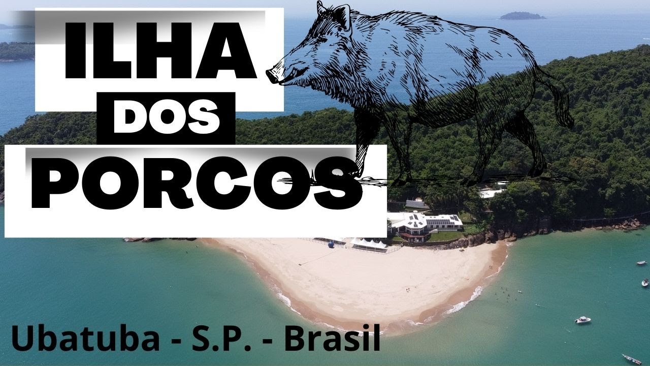 Como É a Ilha dos Porcos em Ubatuba V049