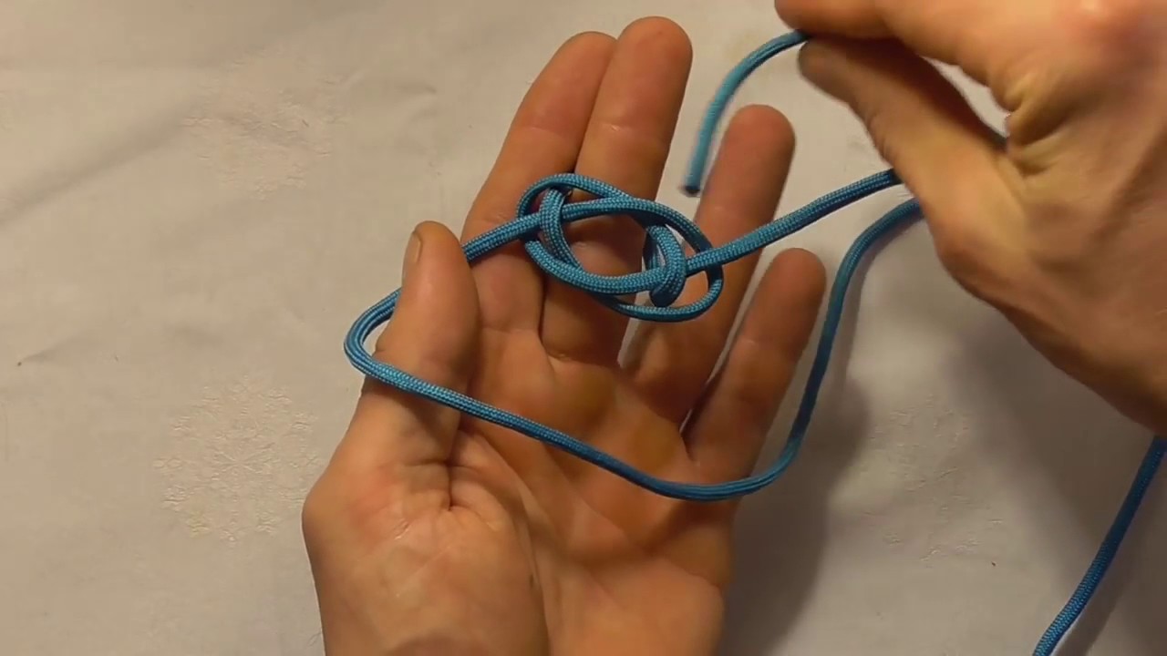 How To Tie A Decorative Paracord Diamond Knot Knife Lanyard Knot YouTube