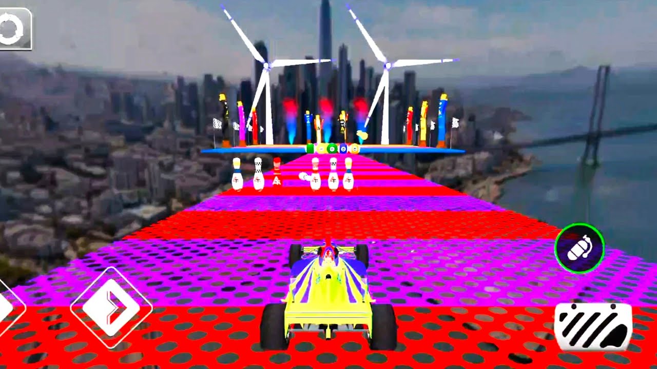 Monster Truck Mega Ramp Impossible Driver - Mega Ramp Car Stunt Master Simulator - Android Gameplay