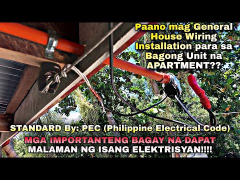 Video: Do-it-yourself na mga wiring sa apartment