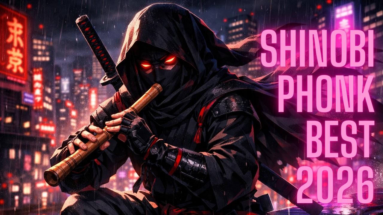 DARK KAGE SHINOBI PHONK 🥷🔥 | SHAMISEN BASS VIBES BEST 2026