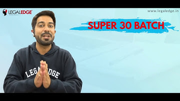 Launch of Super 30 Batch by LegalEdge