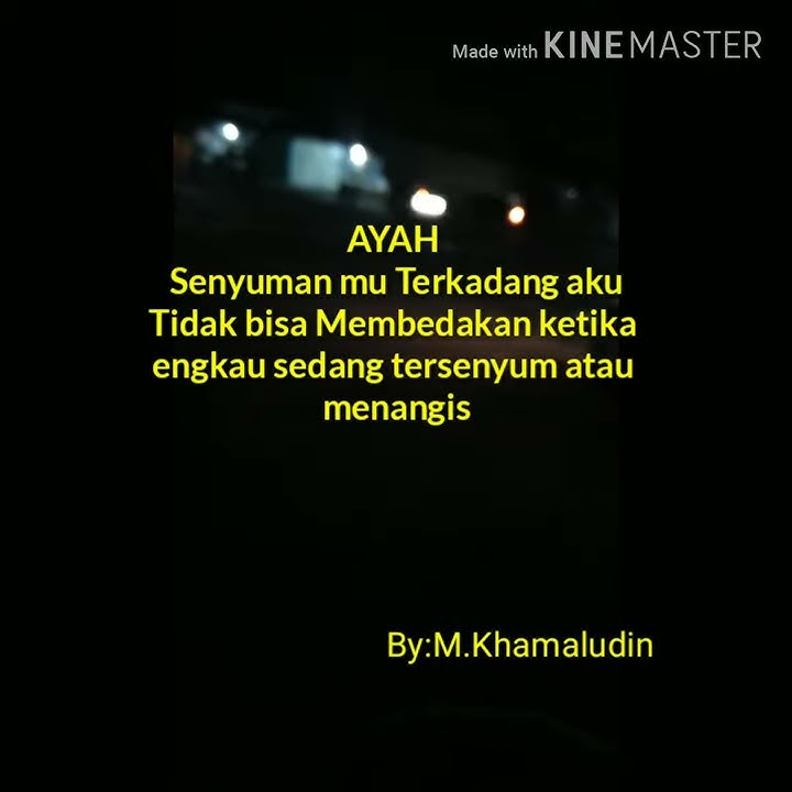 Status WhatsApp sedih Tentang ayah