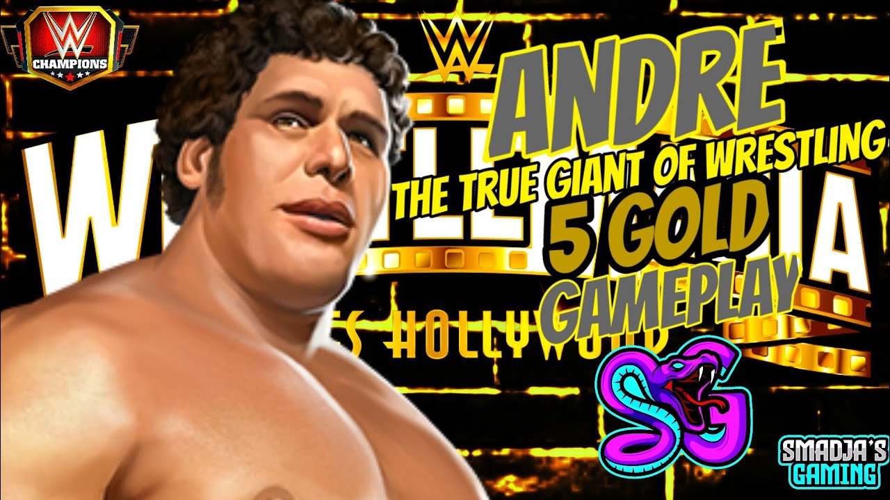 Andre The Giant The True Giant of Wrestling 5 Star Gold Gameplay / WWE Champions