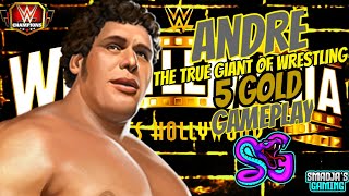 أندريه العملاق، عملاق المصارعة الحقيقي، أسلوب لعب شخصية بـ 5 نجوم ذهبية / WWE Champions screenshot 3