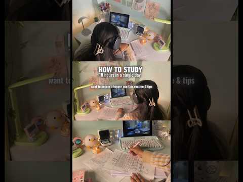 How to study