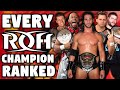 Every ROH World Champion Ranked From WORST To BEST