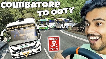 COIMBATORE to OOTY in PRAKASH VEGA SETC | PART 2