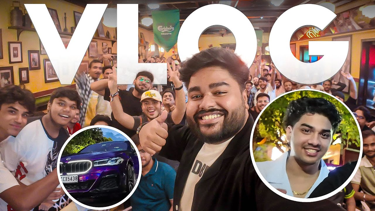 S8UL EWC Watchparty in Delhi - Rega Ki BMW 😍 Vlog 55 #s8ul