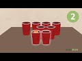 How to play beer pong