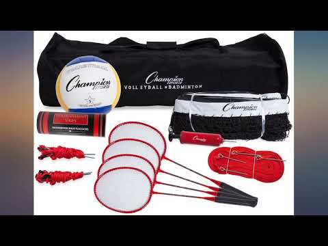 Champion Sports Outdoor Badminton Set review