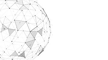 Loop Animated Plexus Globe on White Background by #MotionMade