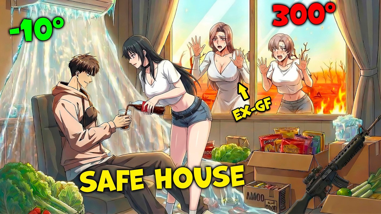 He Built an Infinite-Food Fortress to Survive the Solar Apocalypse | Manhwa Recap