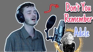 Adele - Don't You Remember (male cover)